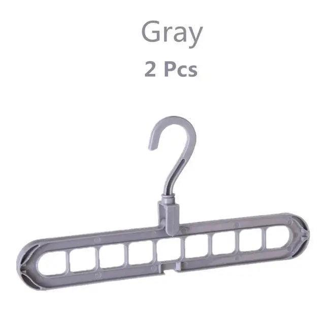 Lisslune | Maximize wardrobe space with non-slip plastic hangers for neat clothing organization