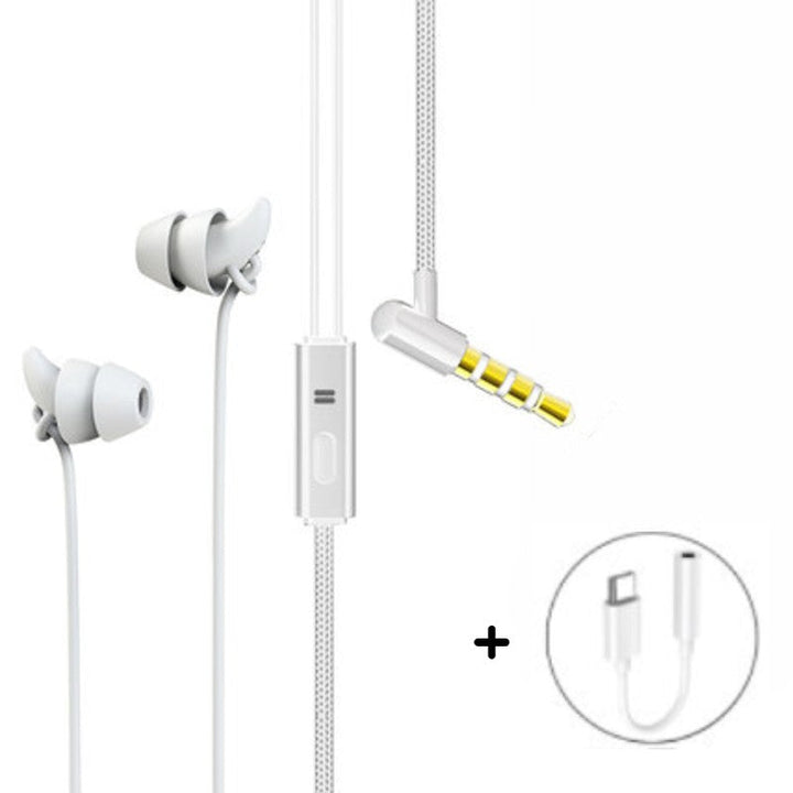 Lisslune | In-Ear Hi-Fi Noise Cancelling Sleep Headphones with High Quality Sound & Sleep Aid Soft Earphones, For Work, Study & Sleep