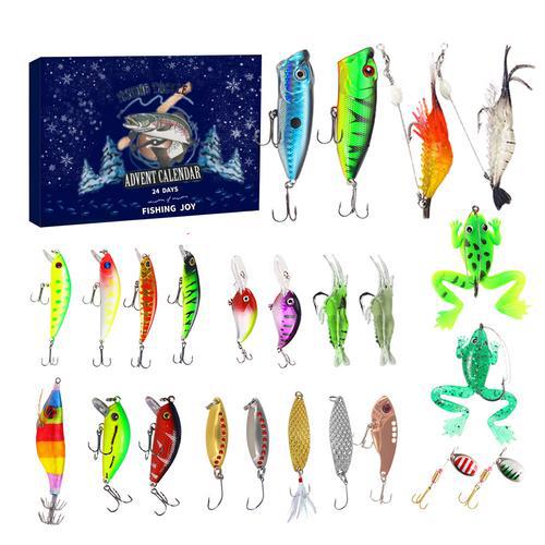 Lisslune | Pre-sale>>24 Days Christmas Countdown Fishing Rod Set
