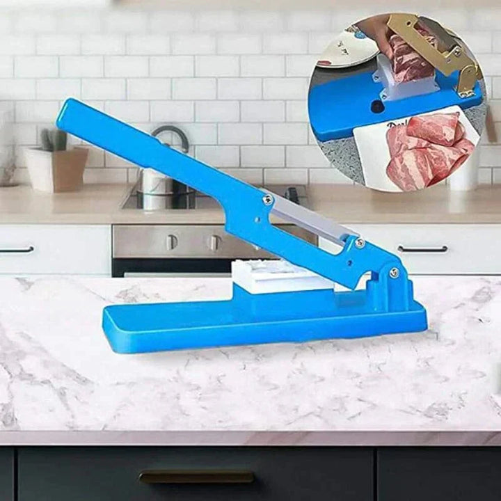Lisslune | Manual Multifunctional Food Slicer – Robust Meat & Vegetable Slicer for Frozen Goods