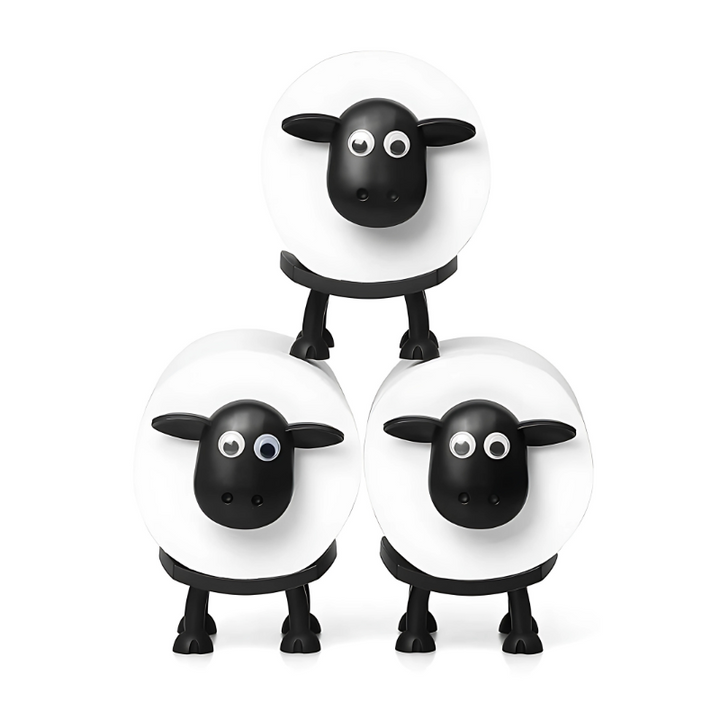 Lisslune | Sheep Toilet Paper Holder | Charming, Space-Saving Design for Bathroom Organization & Fun Décor