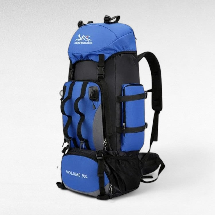 Lisslune | 90L Waterproof Hiking Backpack - Ultra-Lightweight Travel Pack for Outdoor Adventures & Camping