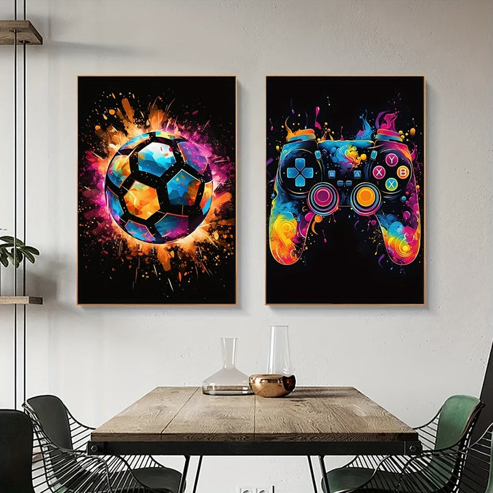 Lisslune | PixelPower - Sports and Gaming Poster Set