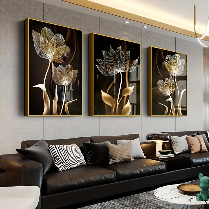 Lisslune | FloraDream - Luxe Canvas Flower Wall Hanging