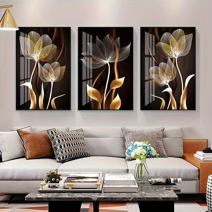 Lisslune | FloraDream - Luxe Canvas Flower Wall Hanging