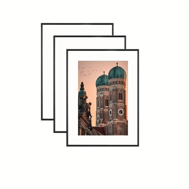Lisslune | FrameCraft - 3-Piece Black Photo Frame Set