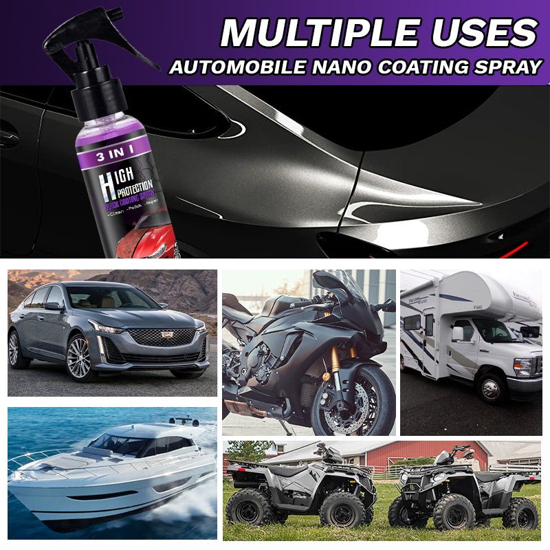 Lisslune | 3 in 1 High Protection Quick Car Coating Spray