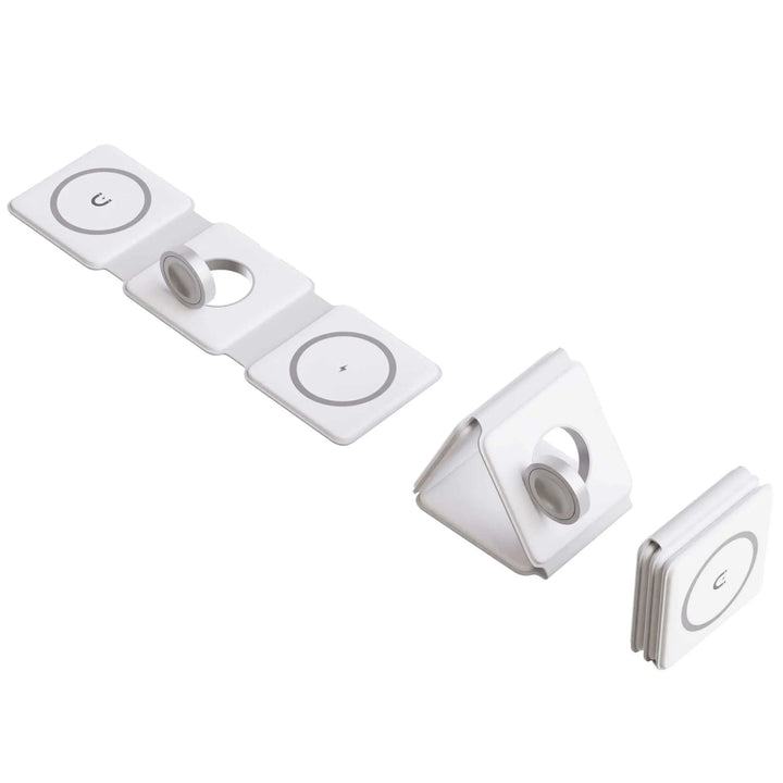 Lisslune | TriCharge Fold – 3-in-1 Foldable Wireless Charging Station