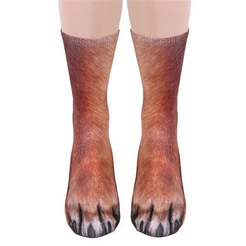 Lisslune | Cat Paw 3D Printed Unisex Socks