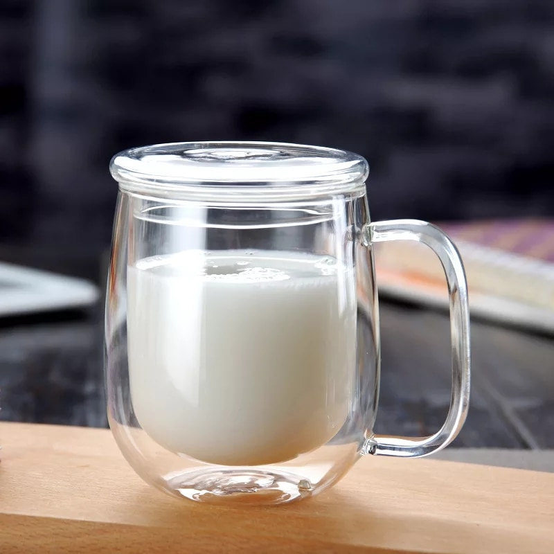 Lisslune | Handmade Double Thermal Insulated Glass Mug