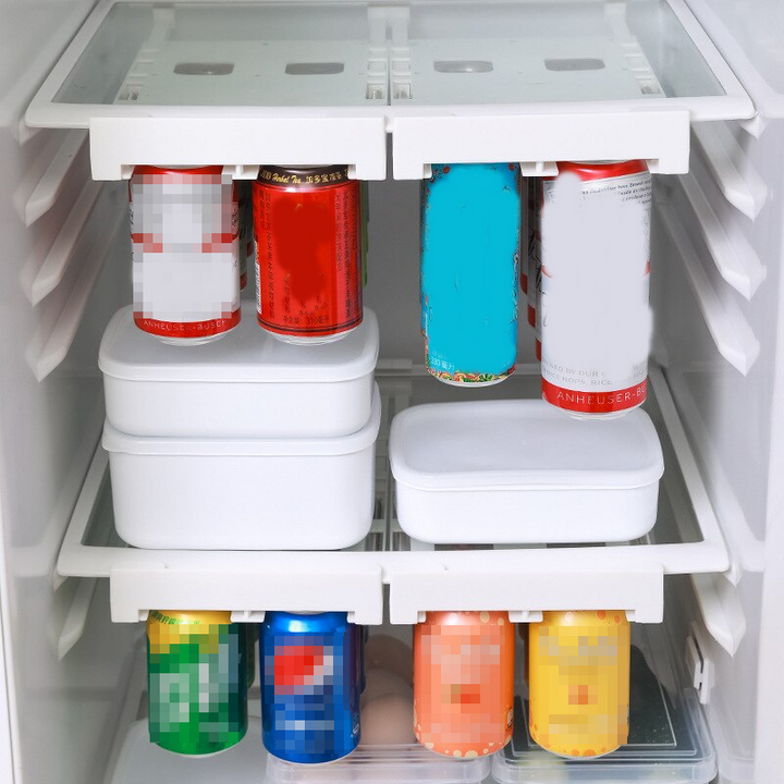 Lisslune | Refrigerator Beverage Organizer Slide Rack