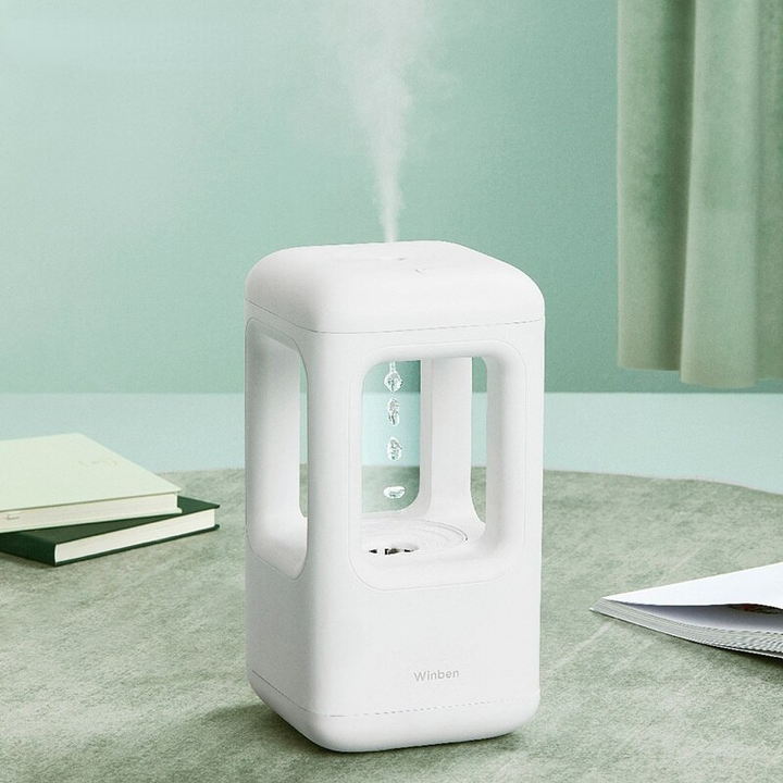 Lisslune | Elegant Anti-Gravity Ultrasonic Humidifier