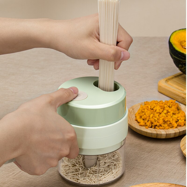 Lisslune | 2in1 Portable Vegetable Slicer Blender