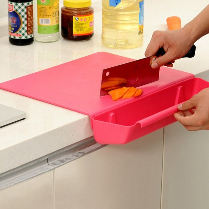Lisslune | 2in1 Creative Cutting Board with Side Storage