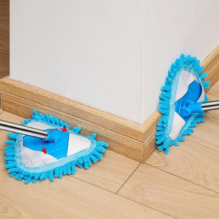 Lisslune | Rotatable Telescopic Stainless Steel Cleaning Mop