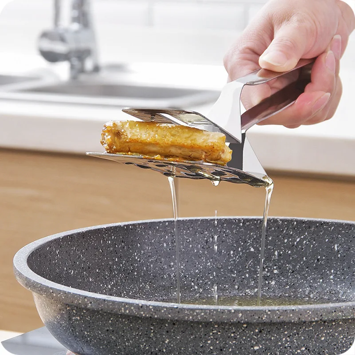Lisslune | FlipGrip – Versatile stainless steel spatula