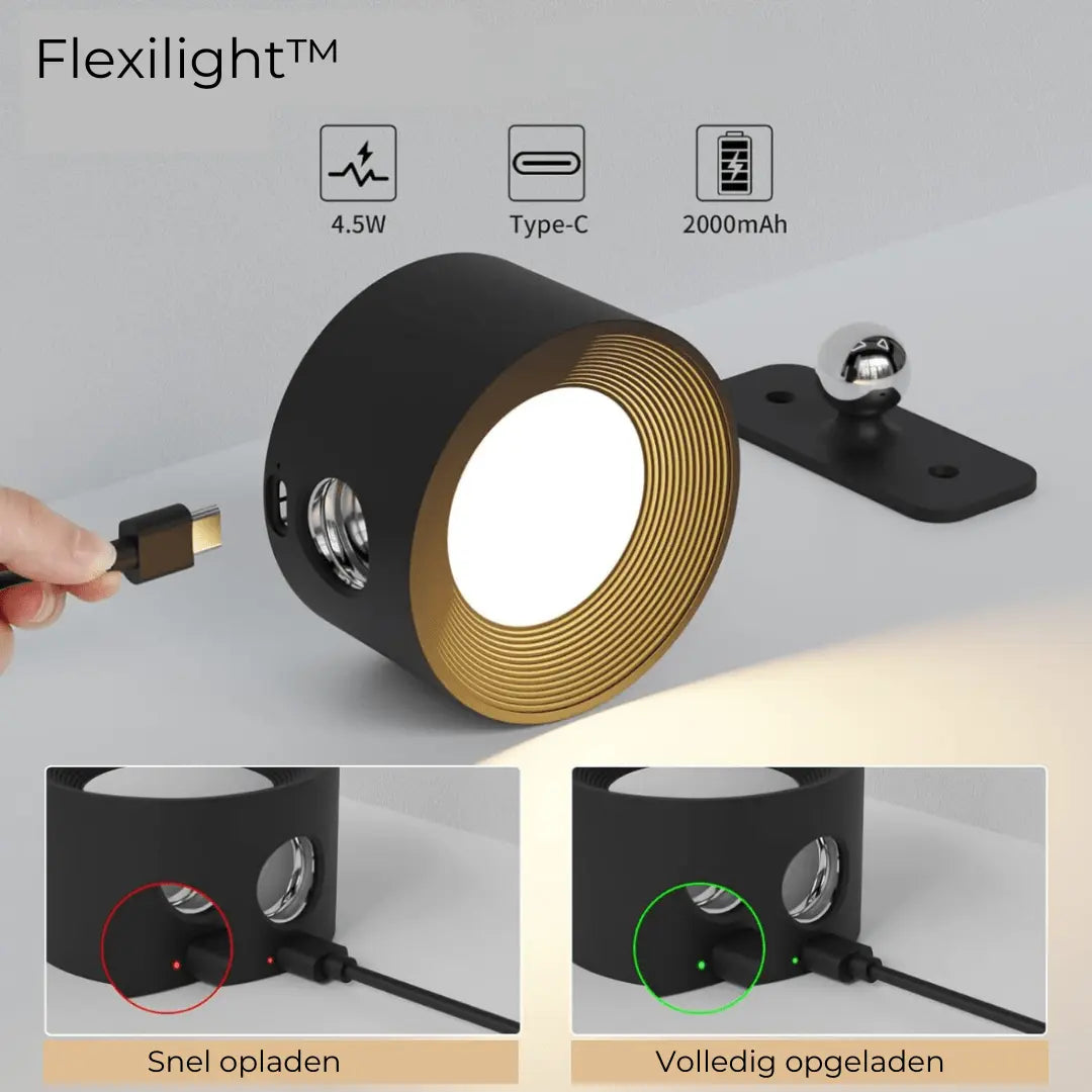 Lisslune | Wall lamp Rechargeable Wireless 360°