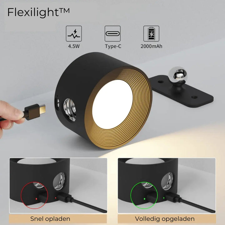 Lisslune | Wall lamp Rechargeable Wireless 360°