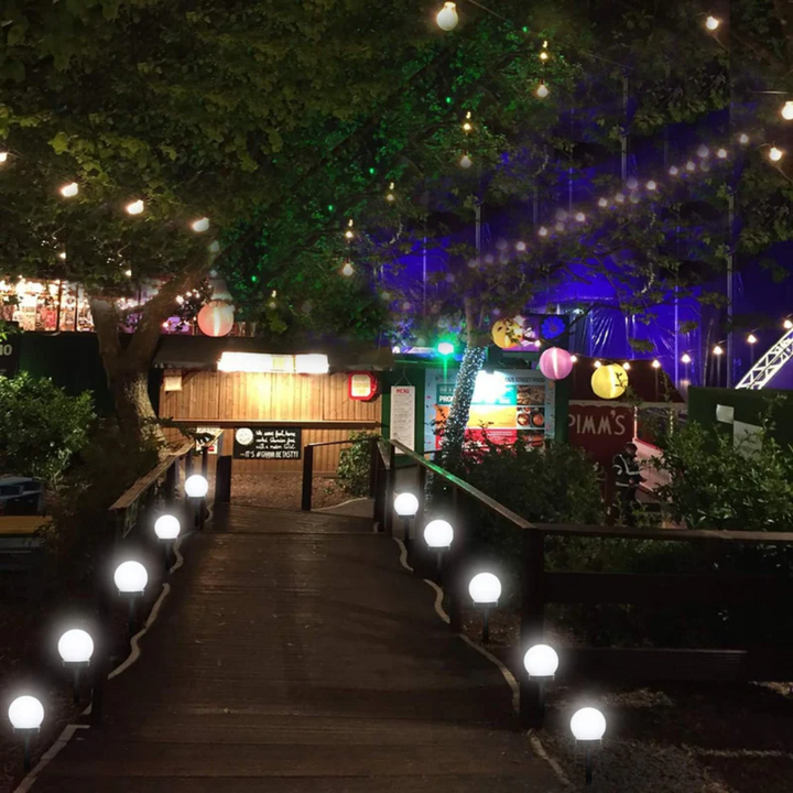 Lisslune | 3 Pieces Waterproof LED Solar Garden Lights - SunLuxe Orbs