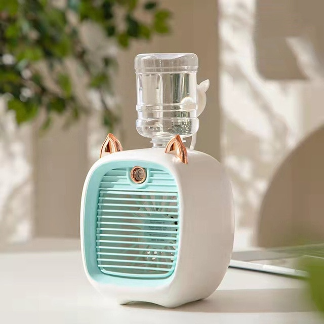 Lisslune | Portable Air Cooling Fan Mini Humidifier