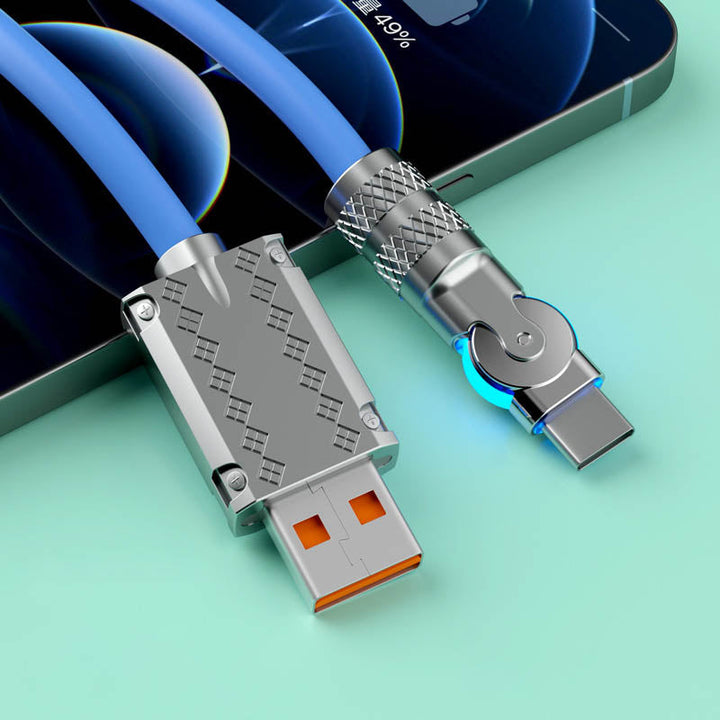 Lisslune | 180° Anti-Break Fast Charge Data Cable (120W)