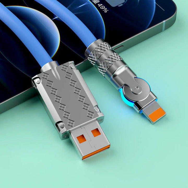 Lisslune | 180° Anti-Break Fast Charge Data Cable (120W)