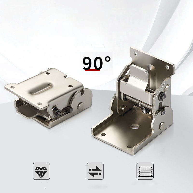 Lisslune | 90 Degrees Self-locking Folding Hinge Anti-corrosion Invisible Connector
