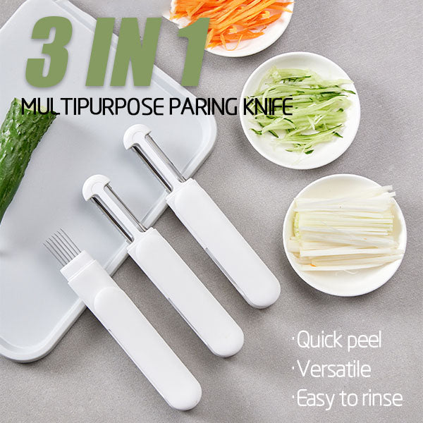 Lisslune | 3 in 1 Multifunctional Rotary Paring Knife