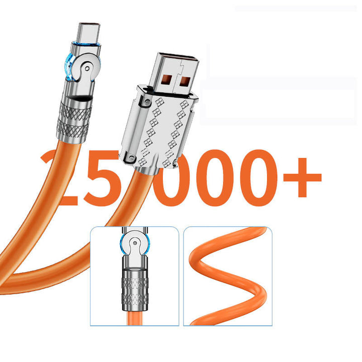 Lisslune | 180° Anti-Break Fast Charge Data Cable (120W)