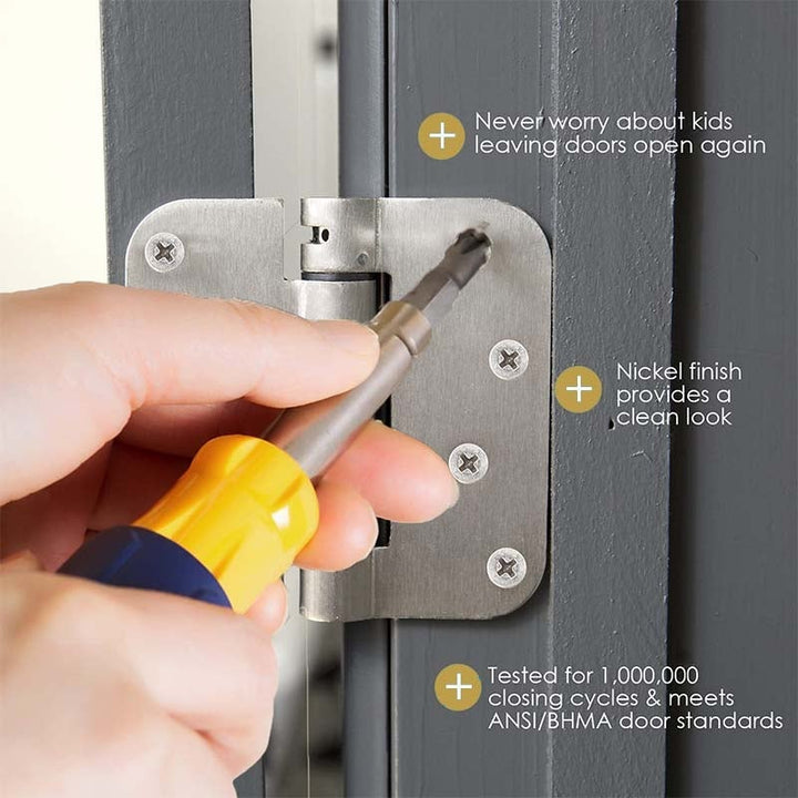 Lisslune | Multifunctional Spring Positioning Hinge Door Closer