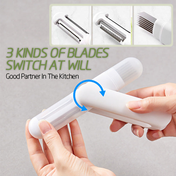 Lisslune | 3 in 1 Multifunctional Rotary Paring Knife