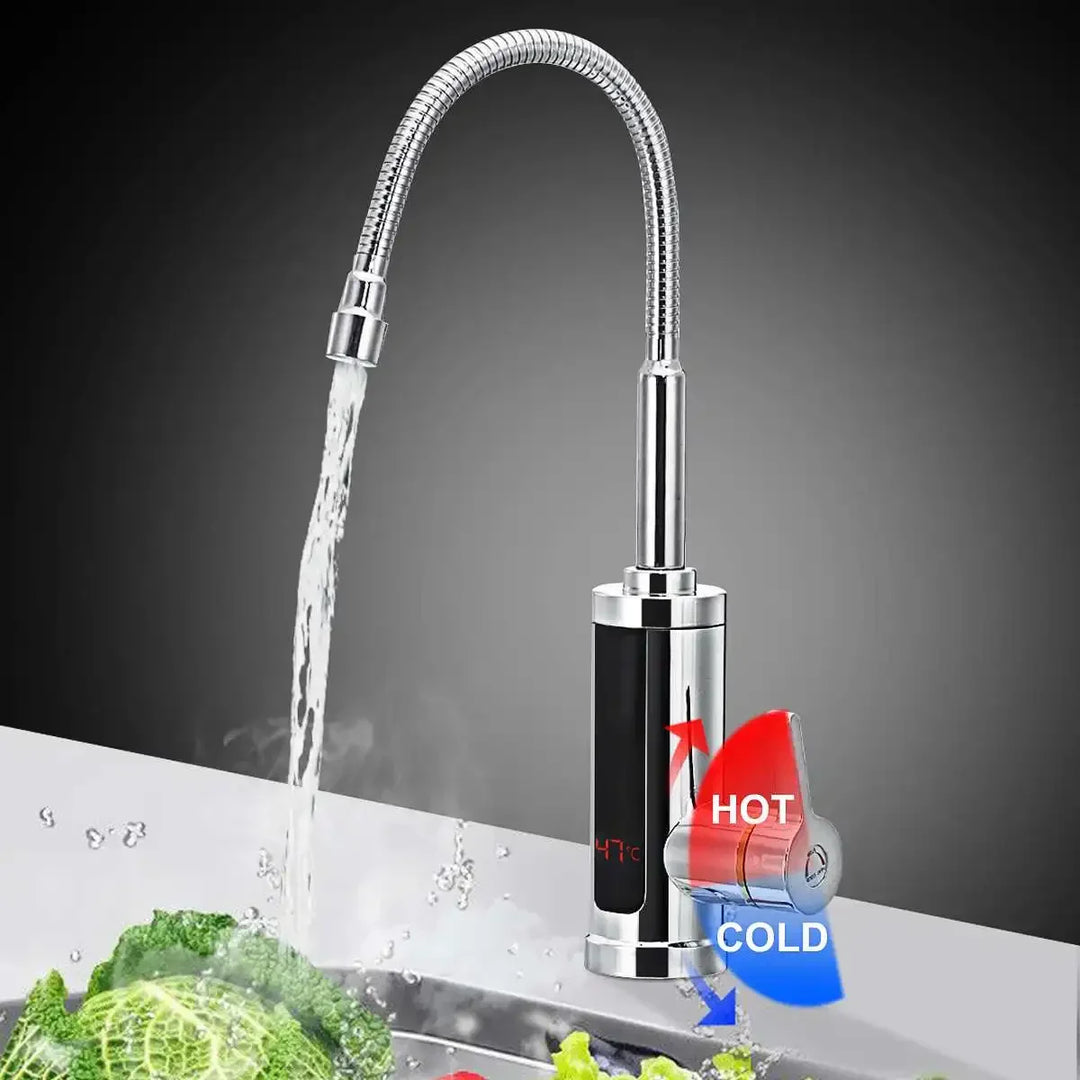 Lisslune | 3000W Electric Kitchen Tap with Instant Hot Water - FlowHeat
