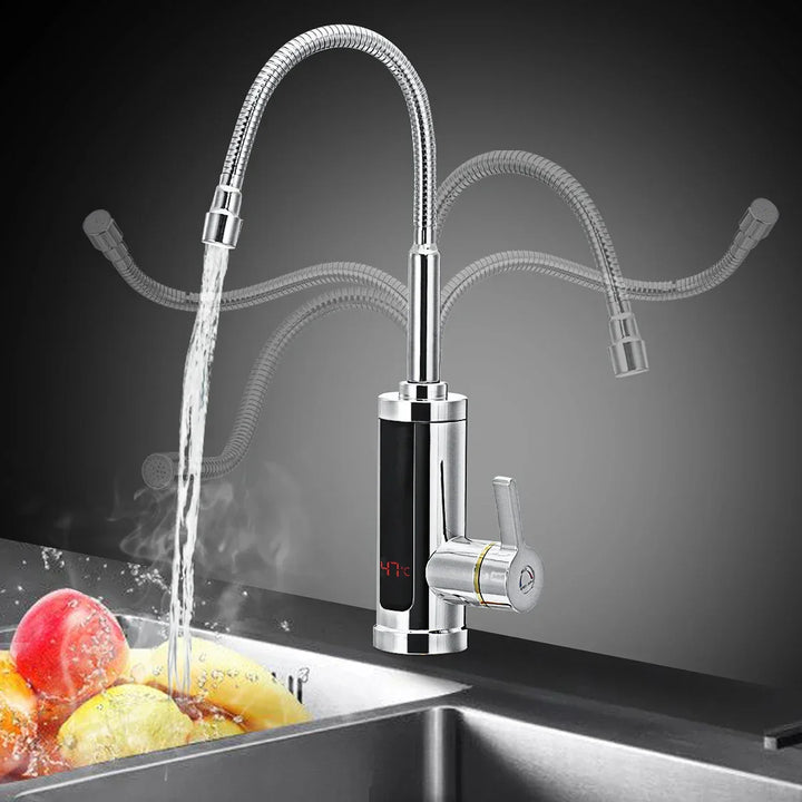 Lisslune | 3000W Electric Kitchen Tap with Instant Hot Water - FlowHeat