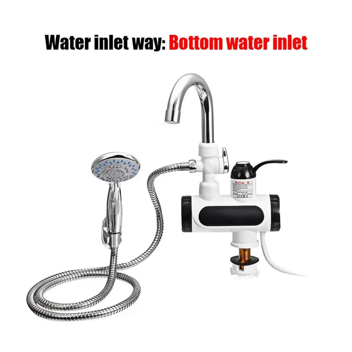 Lisslune | 3000W Electric Kitchen Tap with Instant Hot Water - FlowHeat