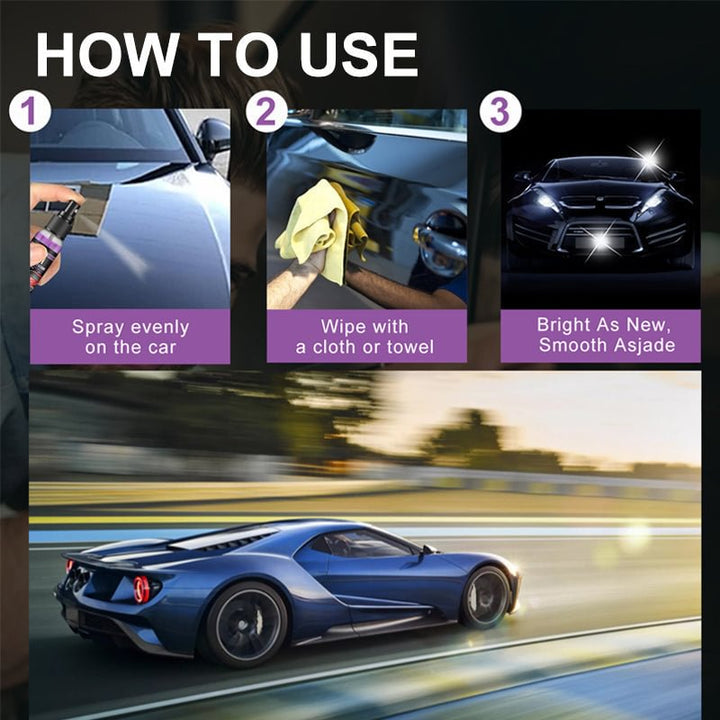 Lisslune | 3 in 1 High Protection Quick Car Coating Spray