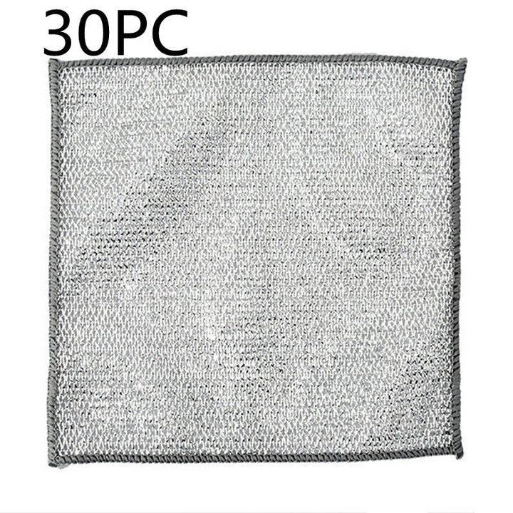Lisslune | Microfiber Steel Wire Cleaning Cloths for Kitchen Appliances