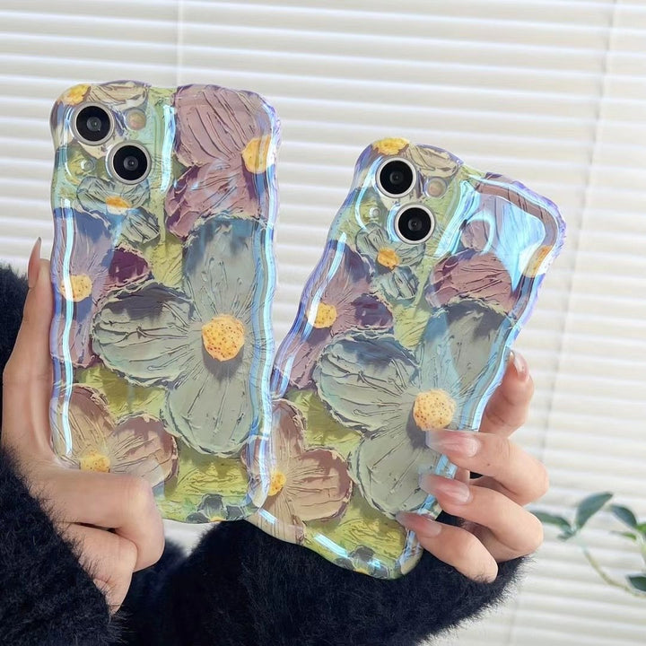 Lisslune | iPhone Colorful Oil Painting Exquisite Phone Case