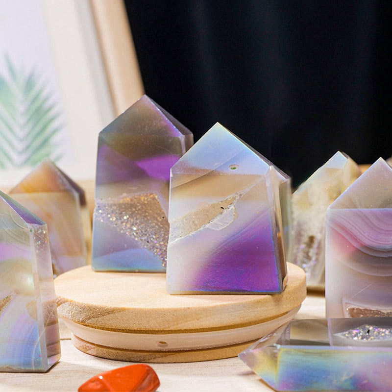 Lisslune | Frendorf Angel Aura Quartz Crystal Sticks Gemstone Decor