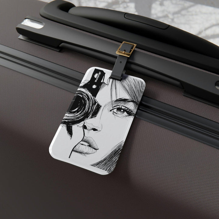 Lisslune | Chic Personalized Leather Luggage Tags for Stylish Travel