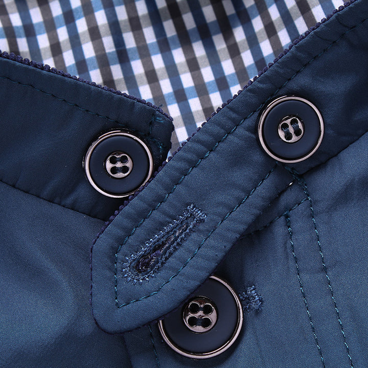 Men's elegant casual jacket with contrasting details Lisslune