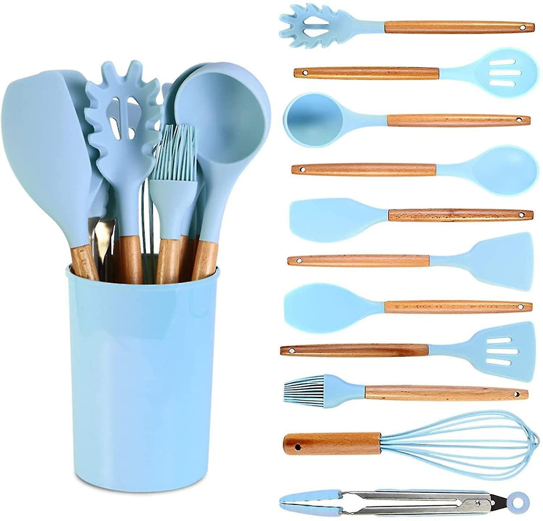 Lisslune | 12-piece Silicone Cookware Set
