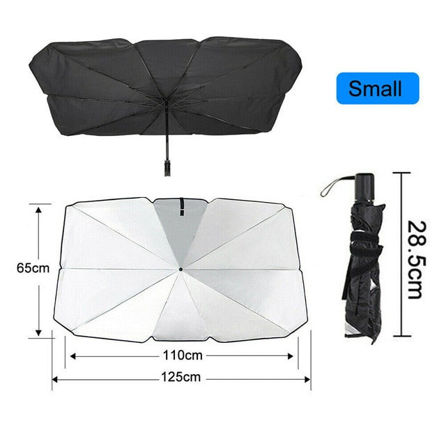 Lisslune | Sunhoodie Sunshade Car Umbrella