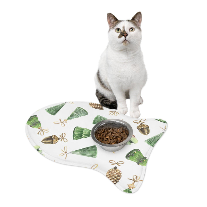Lisslune | Adjustable Playful Pet Feeding Mats - Cute Bone & Fish Designs