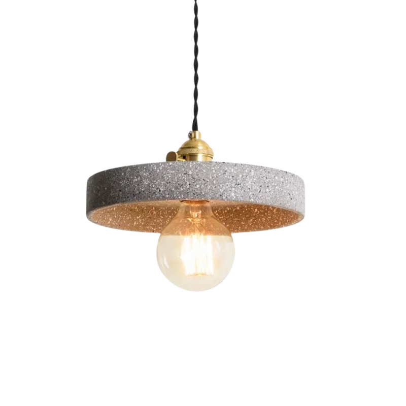 Lisslune | UrbanLume – Modern Cement Hanging Lamp