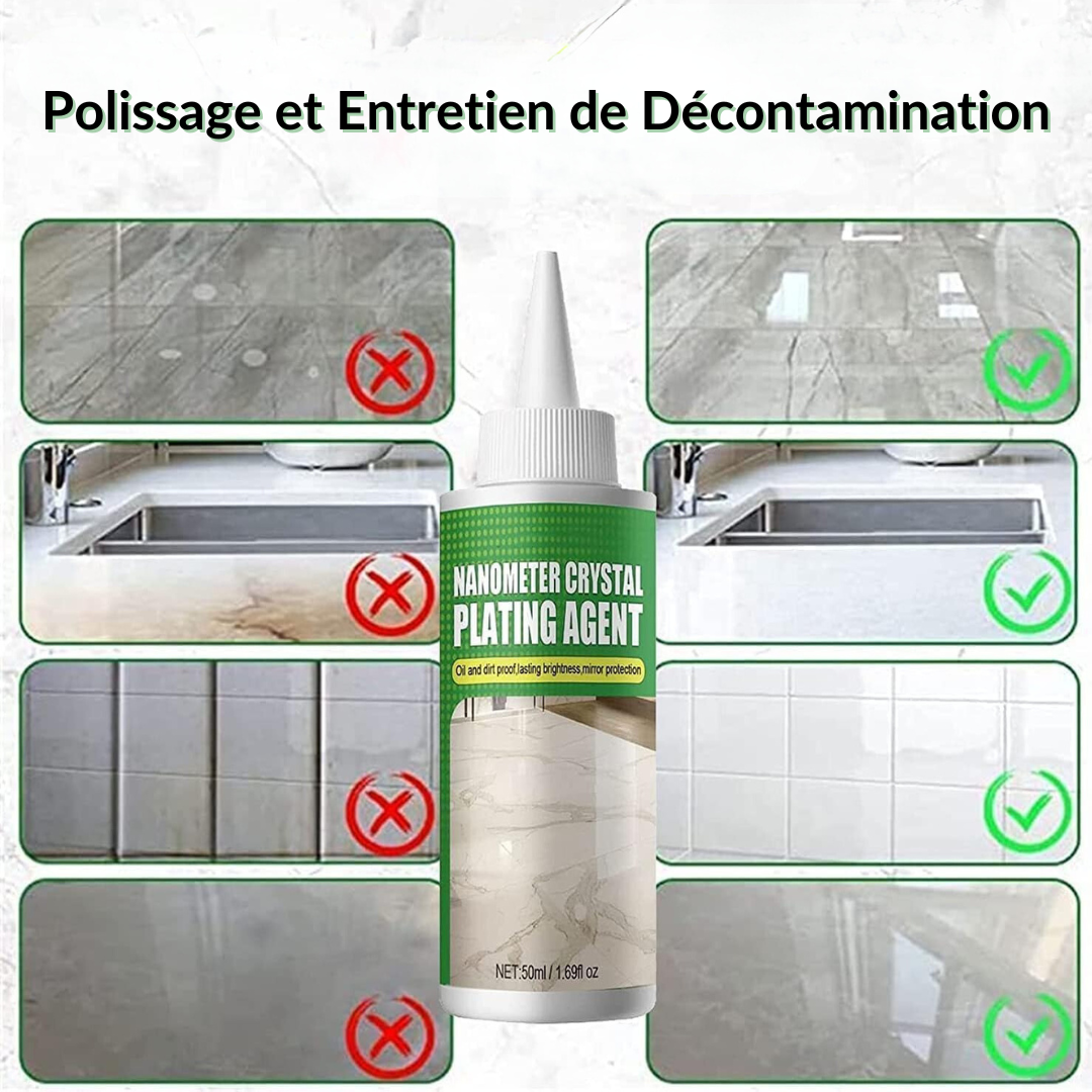 Lisslune | Marble cleaner - protection and nanocrystalline shine