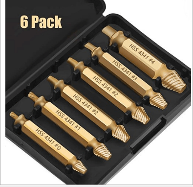 Lisslune | Screw Remover (4 pieces/5 pieces/6 pieces)