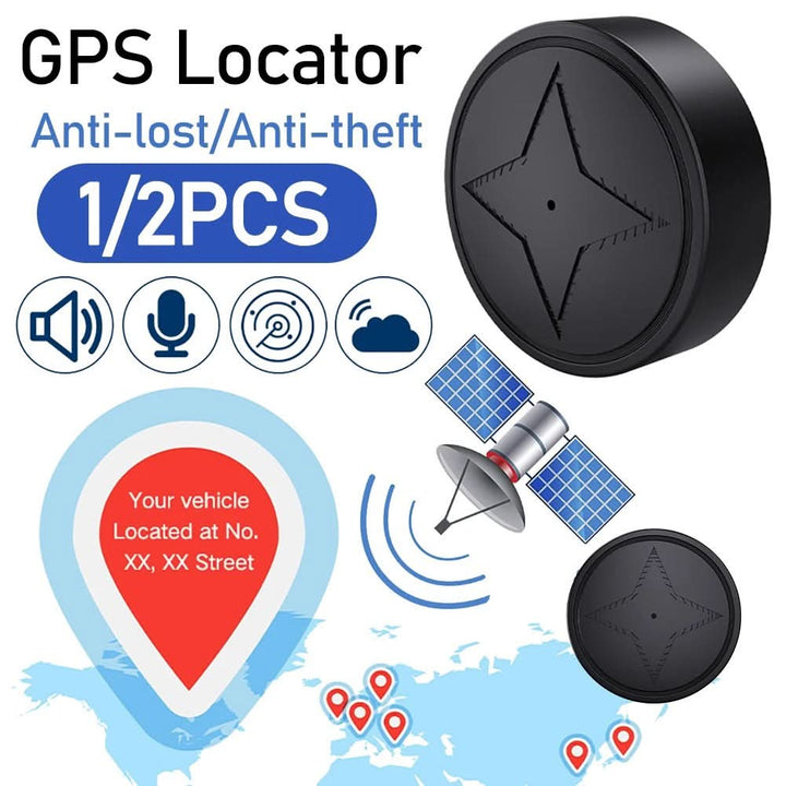 Lisslune | SMART GPS TRACKER – Compact GPS tracker with real-time location & magnet for valuables, pets & vehicles