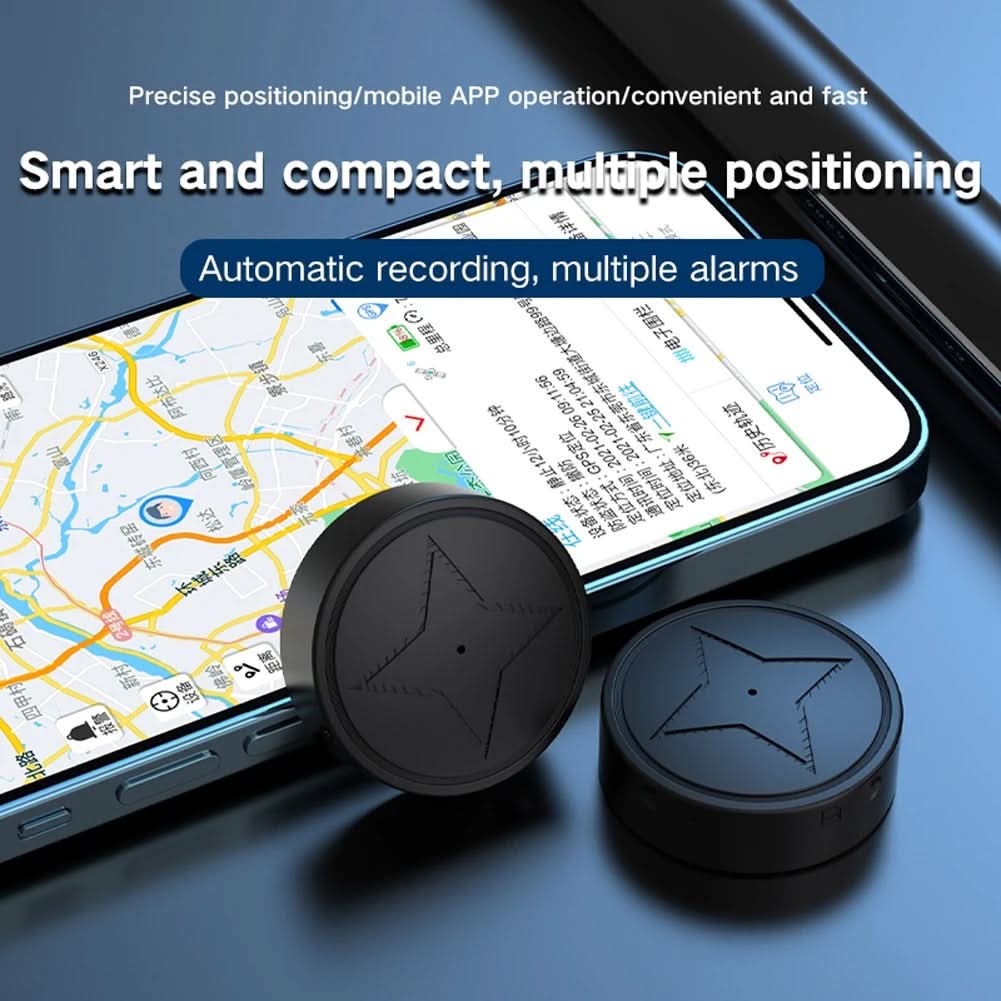 Lisslune | SMART GPS TRACKER – Compact GPS tracker with real-time location & magnet for valuables, pets & vehicles