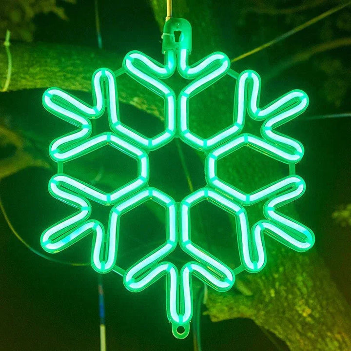 Lisslune | SnowGlow LED Snowflake Lighting – Magical Glow for a Enchanting Atmosphere