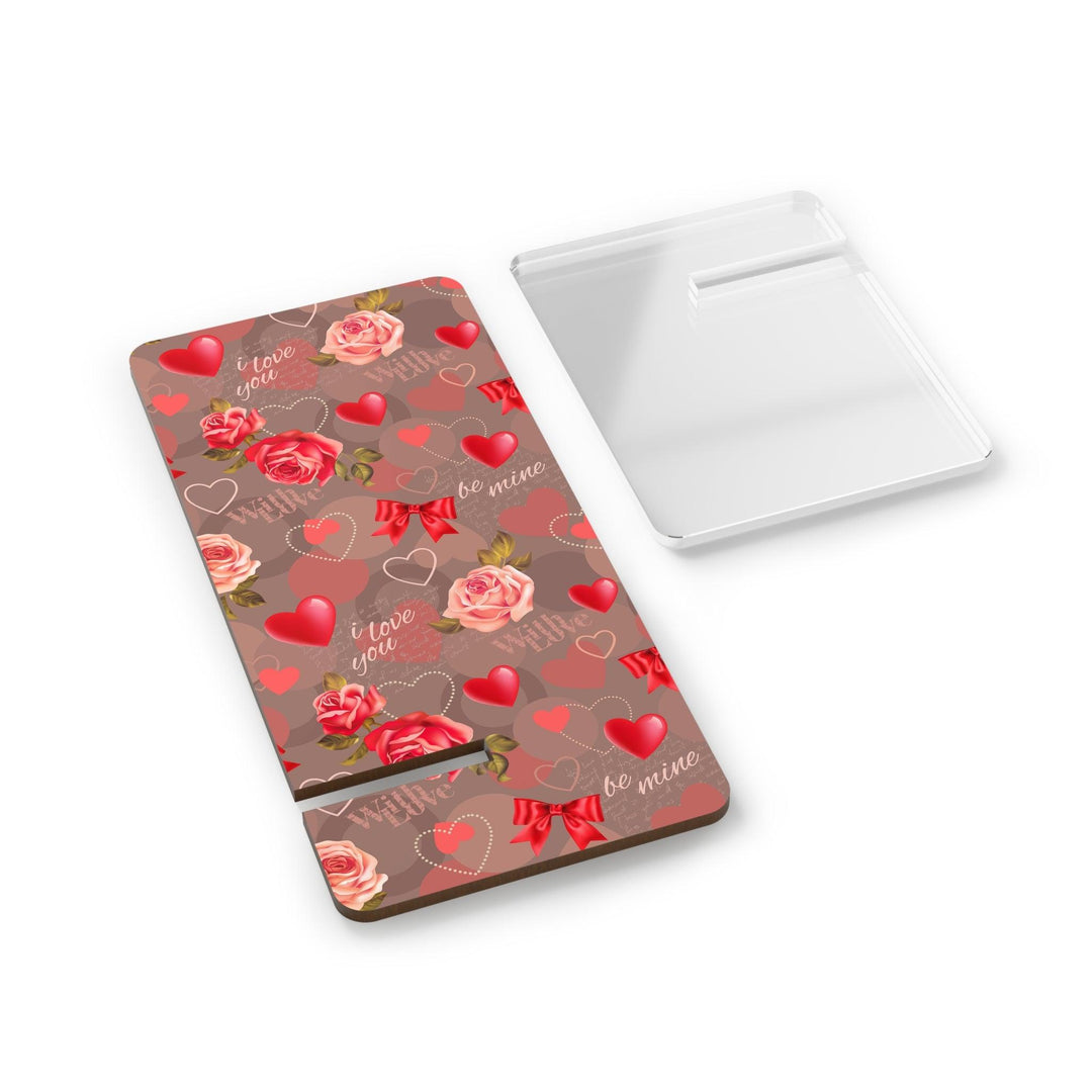 Lisslune | Modern geometric Valentine's Day smartphone holder